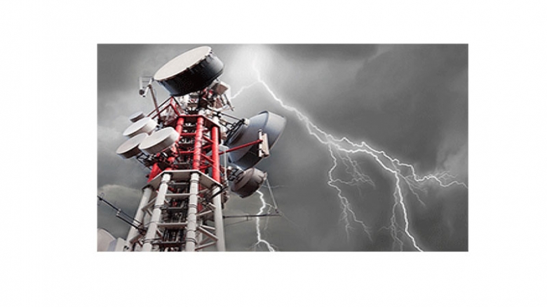 حفاظت برج های مخابراتی در برابر صاعقه