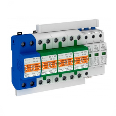 رقگیر، سرج ارستر، صاعقه گیر OBO  تیپ I+II، کلاس B+C رقگیر، سرج ارستر، صاعقه گیر OBO  تیپ I+II، کلاس B+C