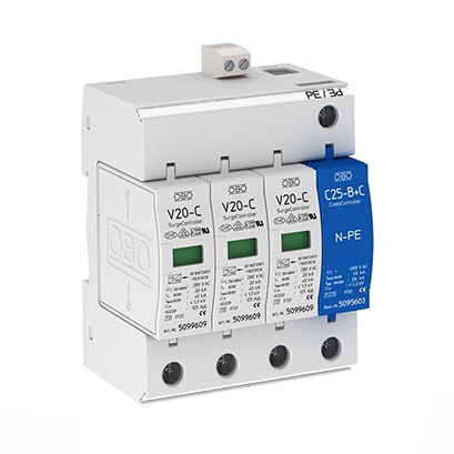 برقگیر، سرج ارستر، صاعقه گیر  OBO  تیپ II، کلاس C  برقگیر، سرج ارستر، صاعقه گیر  OBO  تیپ II، کلاس C