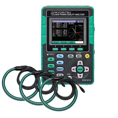 پاورآنالایزر سه فاز کیوریتسو مدل 03-6310 پاورآنالایزر سه فاز کیوریتسو مدل 03-6310