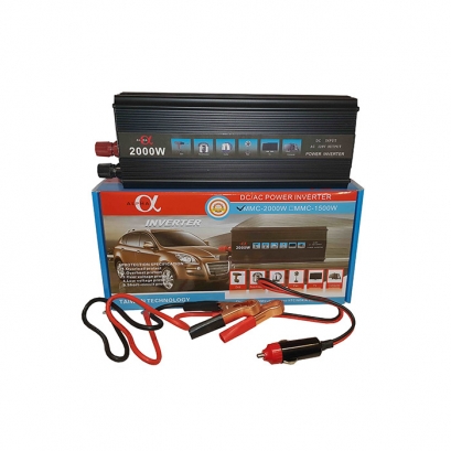 اینورتر شبه سینوسی 2000 وات 24 ولت آلفا اینورتر شبه سینوسی 2000 وات 24 ولت آلفا