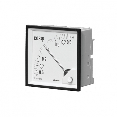 کسینوس فی متر آنالوگ تابلویی LF زیمر  کسینوس فی متر آنالوگ تابلویی LF زیمر