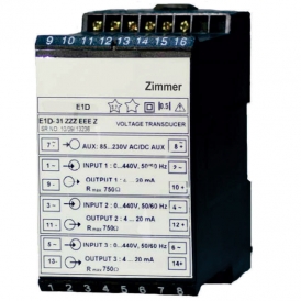  ترانسدیوسر و ترانسمیتر ولتاژی و جریانی سه فاز E1D زیمــر